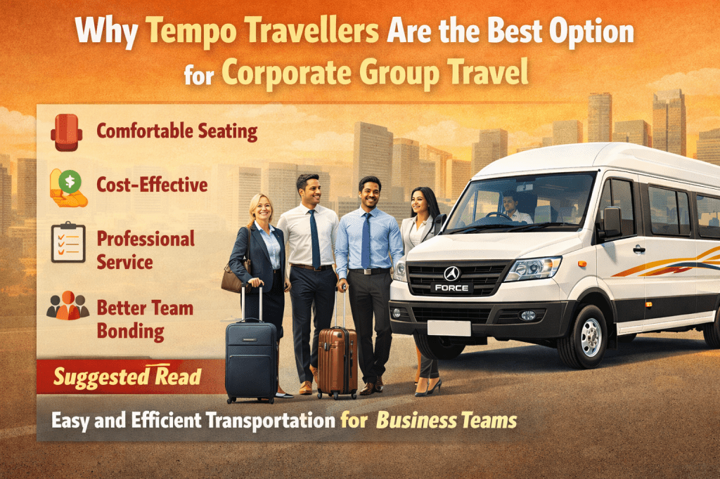 Why Tempo Travellers Are the Best Option for Corporate Group&nbsp;Travel