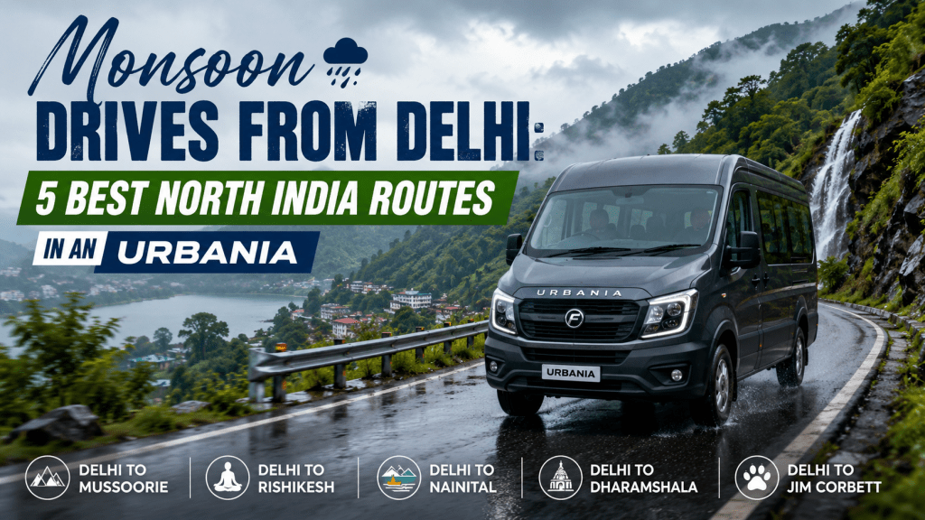 Monsoon Drives from Delhi: 5 Best North India Routes in an&nbsp;Urbania